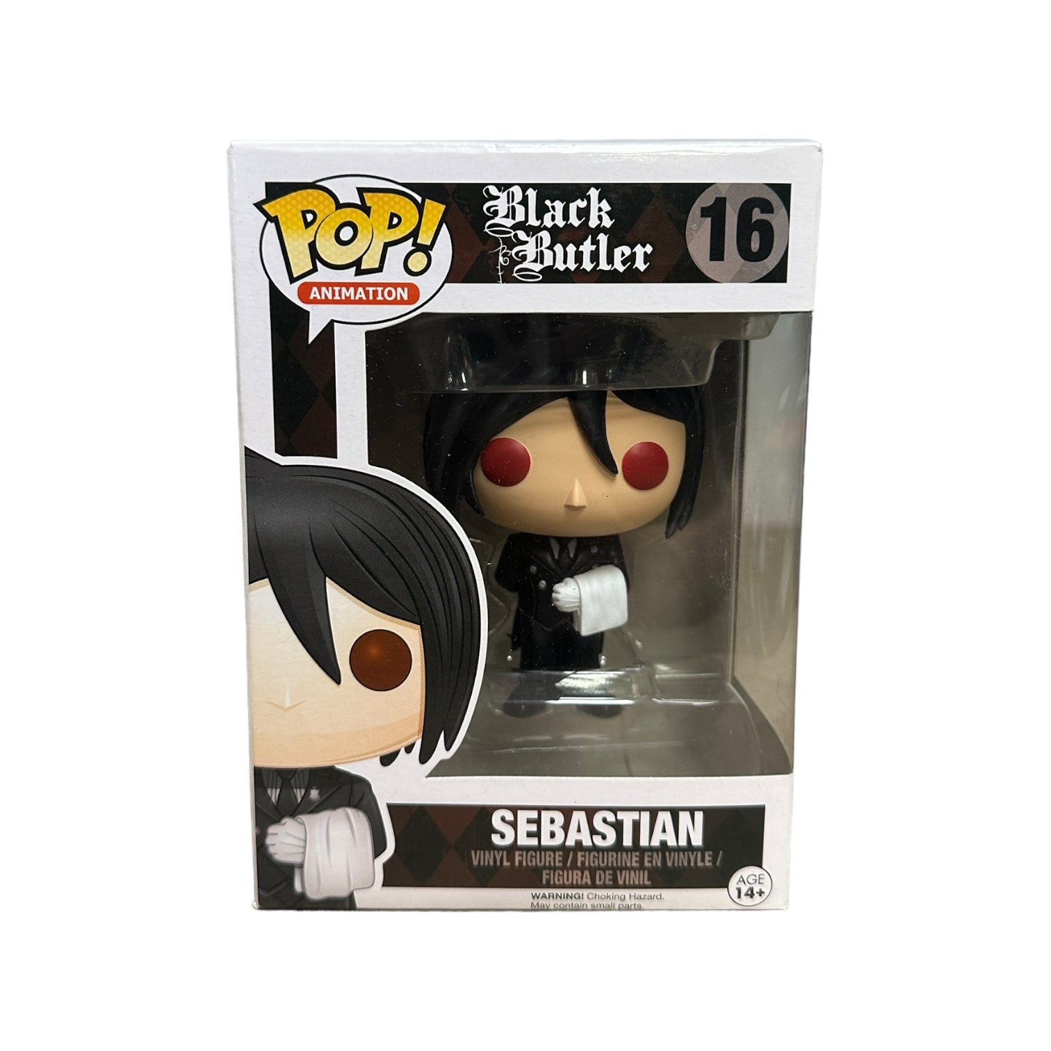 Sebastian #16 Funko Pop! - Black Butler - 2015 Pop! - Condition 7/10