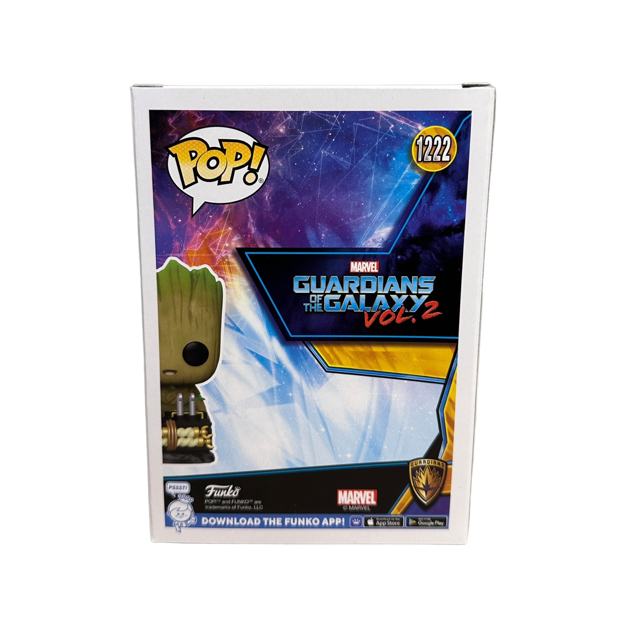 Groot #1222 Funko Pop! - Guardians of The Galaxy Vol. 2 - WonderCon 2023 Official Convention Exclusive - Condition 9/10