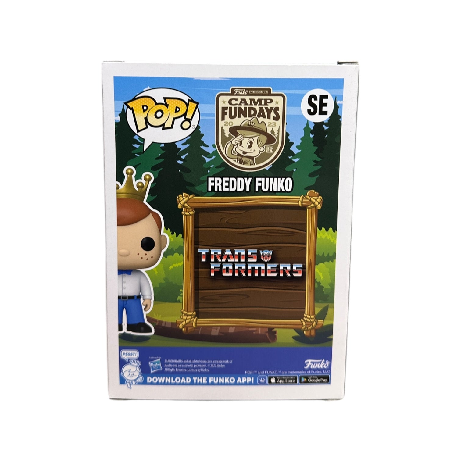 Freddy Funko as Megatron (Metallic) Funko Pop! - Transformers - Camp Fundays 2023 Online Exclusive LE2000 Pcs - Condition 8.5/10