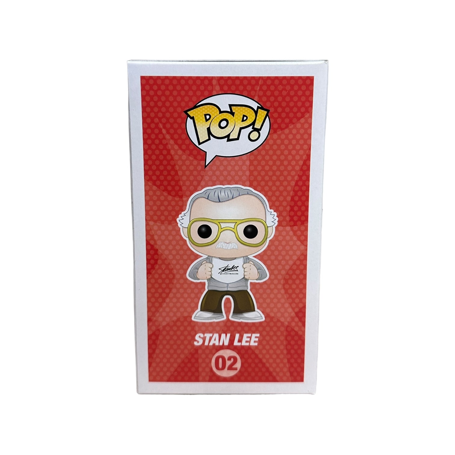 Stan Lee #02 (British Flag) Funko Pop! - Stan Lee Collectibles - London Film & Comic Con 2014 Exclusive LE1000 Pcs - Condition 8.75/10