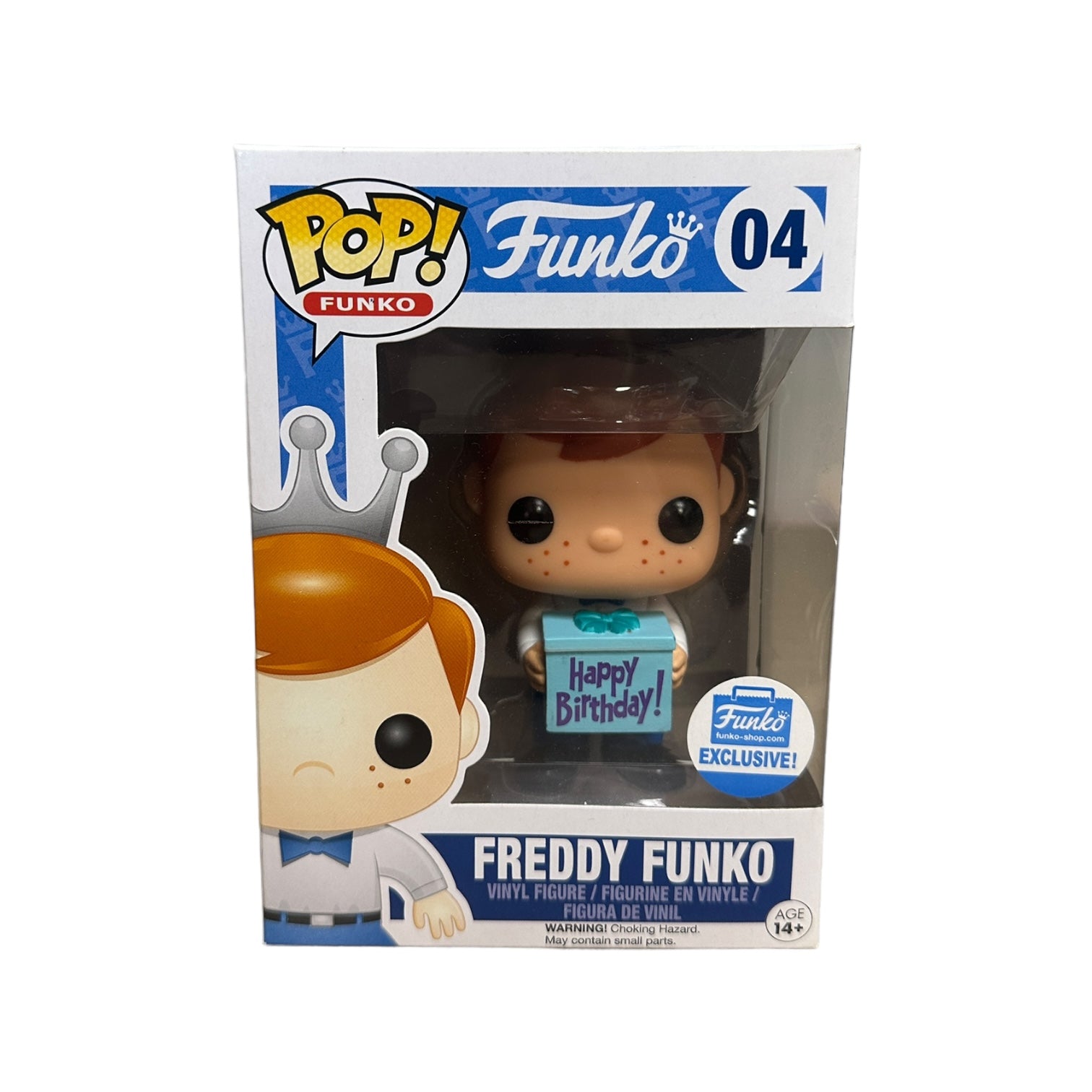 Freddy Funko #04 (Birthday) Funko Pop! - Funko Shop Exclusive - Condition 8.5/10