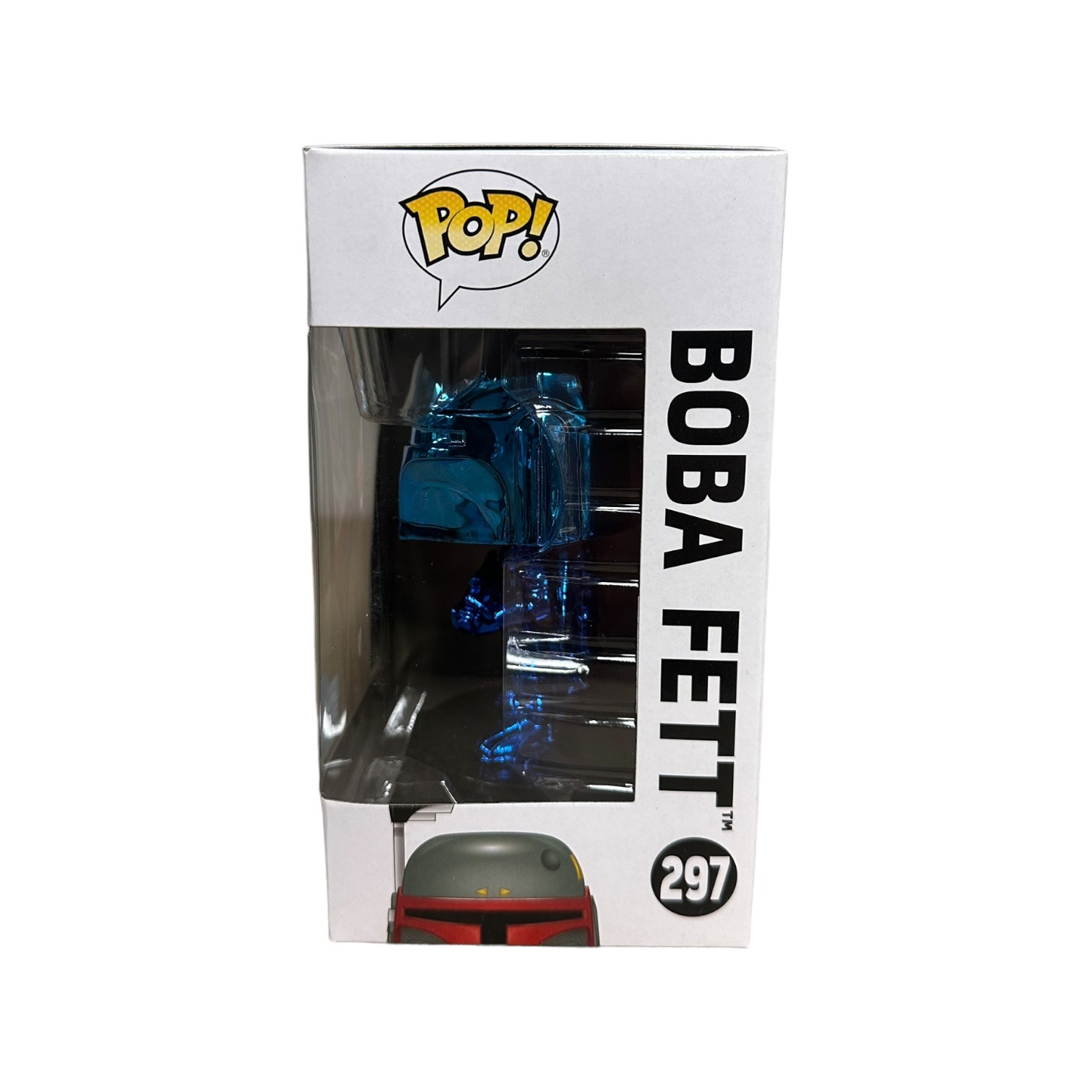 Boba Fett #297 (Blue Chrome) Funko Pop! - Star Wars - Star Wars Celebration Chicago 2019 Exclusive LE2500 Pcs - Condition 8.5/10