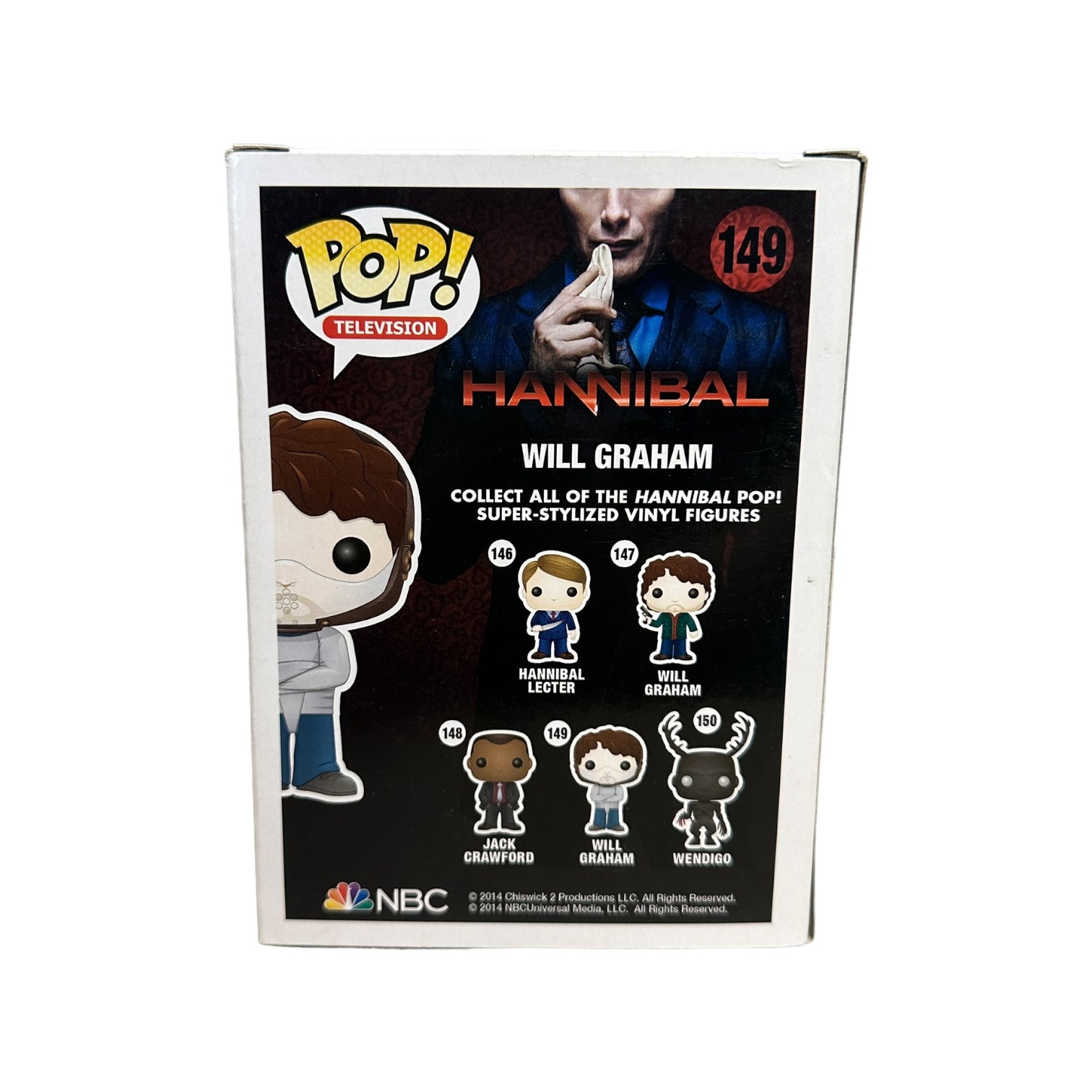 Will Graham #149 (Straitjacket) Funko Pop! - Hannibal - 2015 Pop! - Condition 8/10