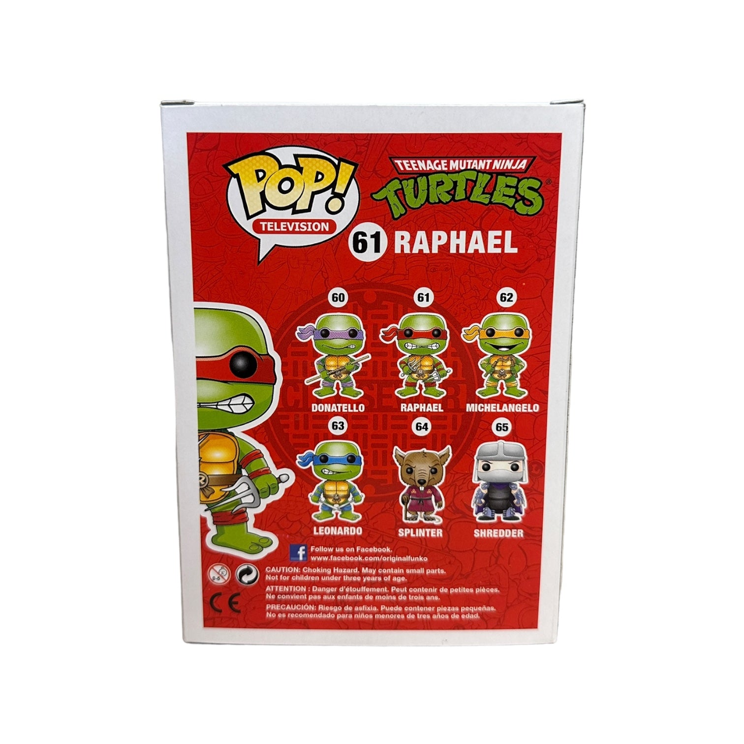 Raphael #61 (Grayscale) Funko Pop! - Teenage Mutant Ninja Turtles - Alamo City Comic Con 2013 Exclusive LE2000 Pcs - Condition 8.5/10