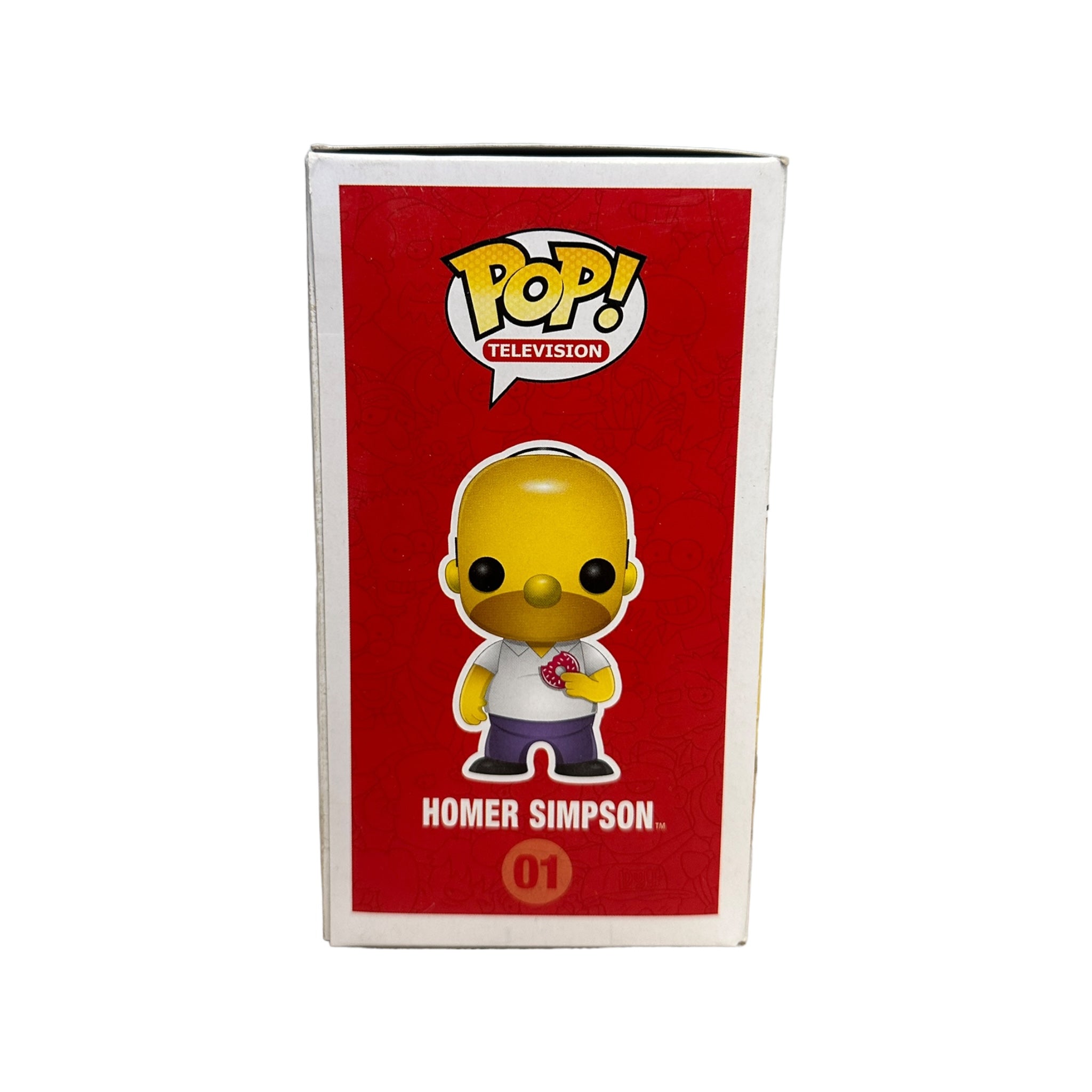 Homer Simpson #01 Funko Pop! - The Simpsons - 2011 Pop! - Condition 5.5/10