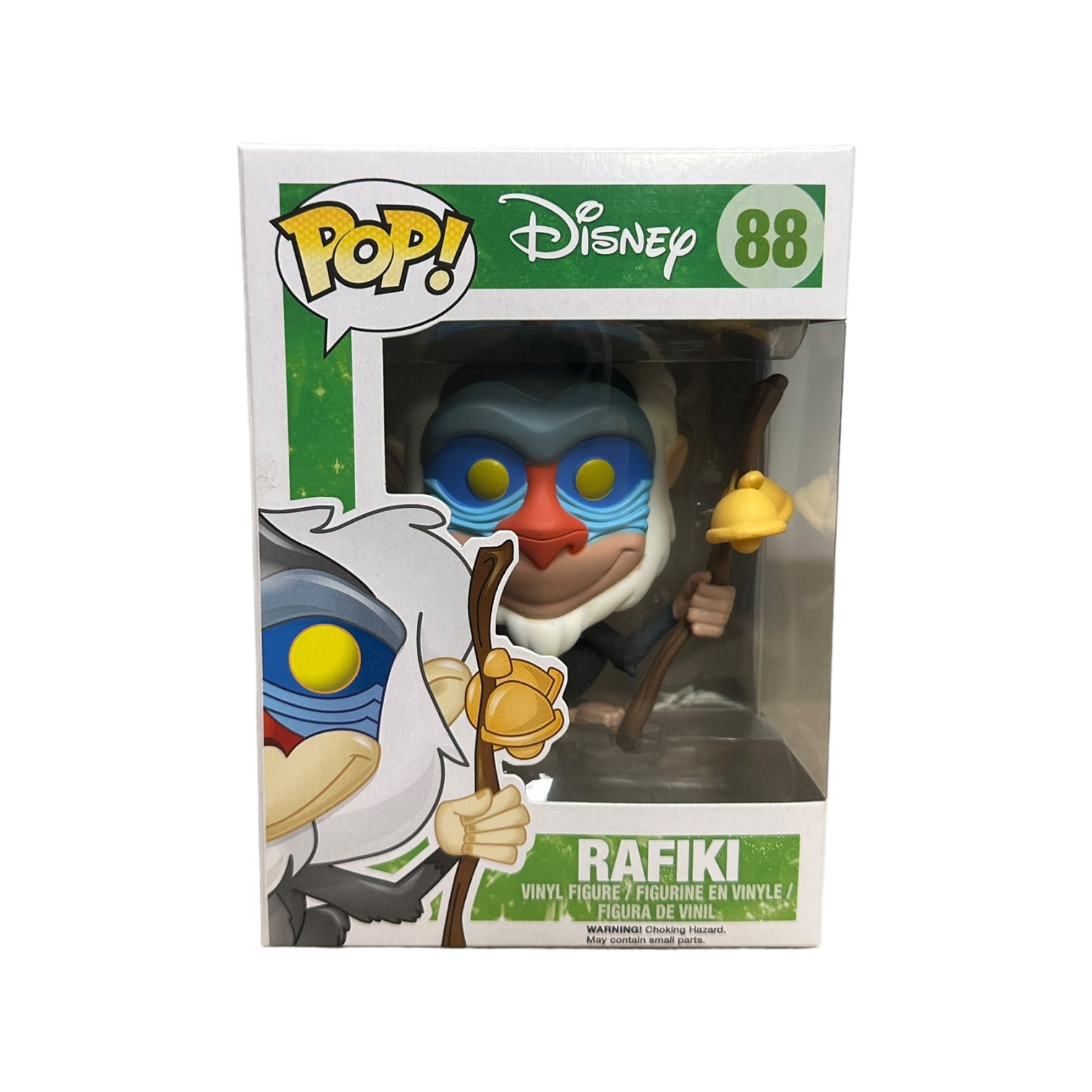 Rafiki #88 Funko Pop - Disney Series 6 - 2014 Pop! - Condition 8.5/10