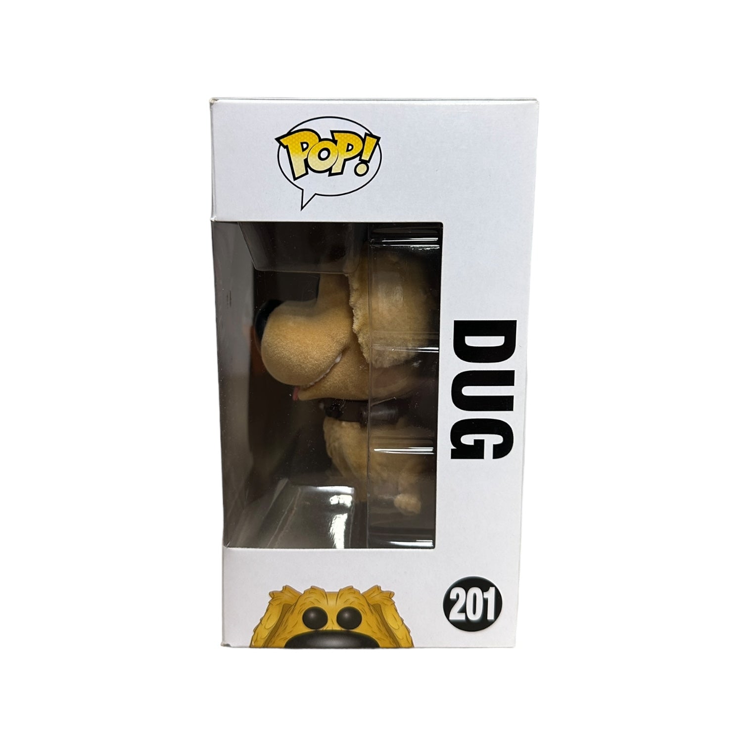 Dug #201 (Flocked) Funko Pop! - Disney Series 8 - 2016 Pop! - Condition 7/10