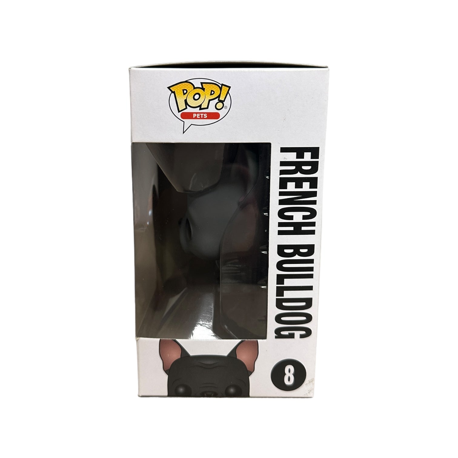 French Bulldog #8 (Gray) Funko Pop! - Pets - 2016 Pop! - Condition 7/10