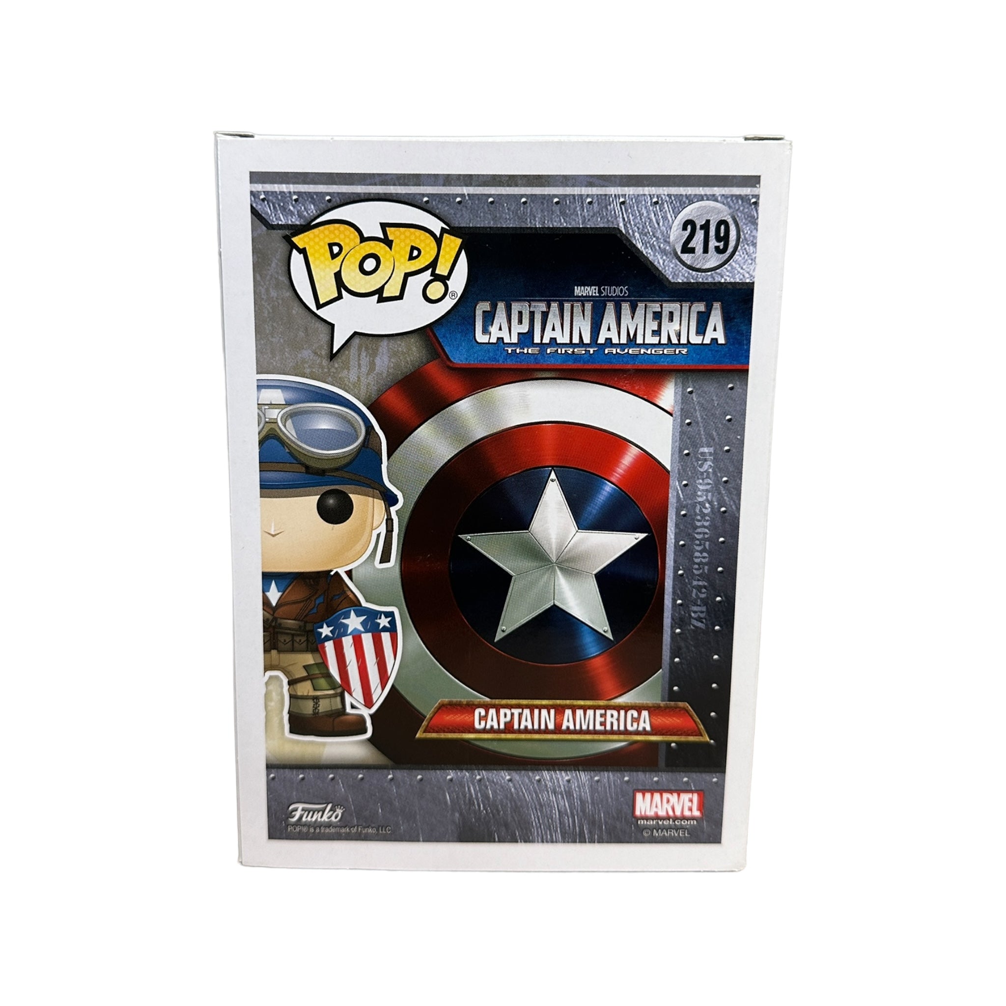 Captain America #219 (WWII) Funko Pop! - Captain America: The First Avenger - ECCC 2017 Official Convention Exclusive - Condition 8.75/10