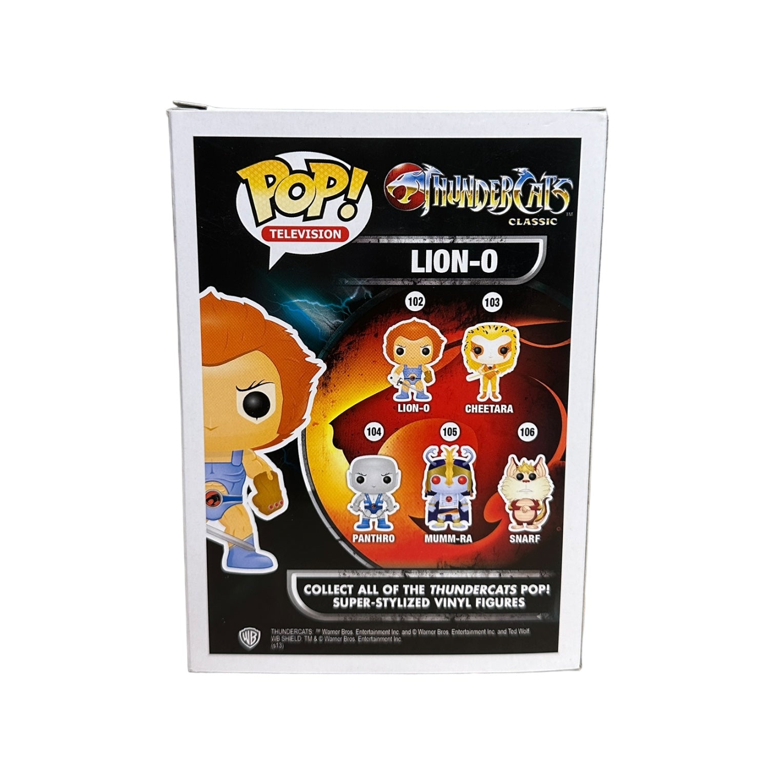 Thundercats LION-O Funko Pop #102 hotsell