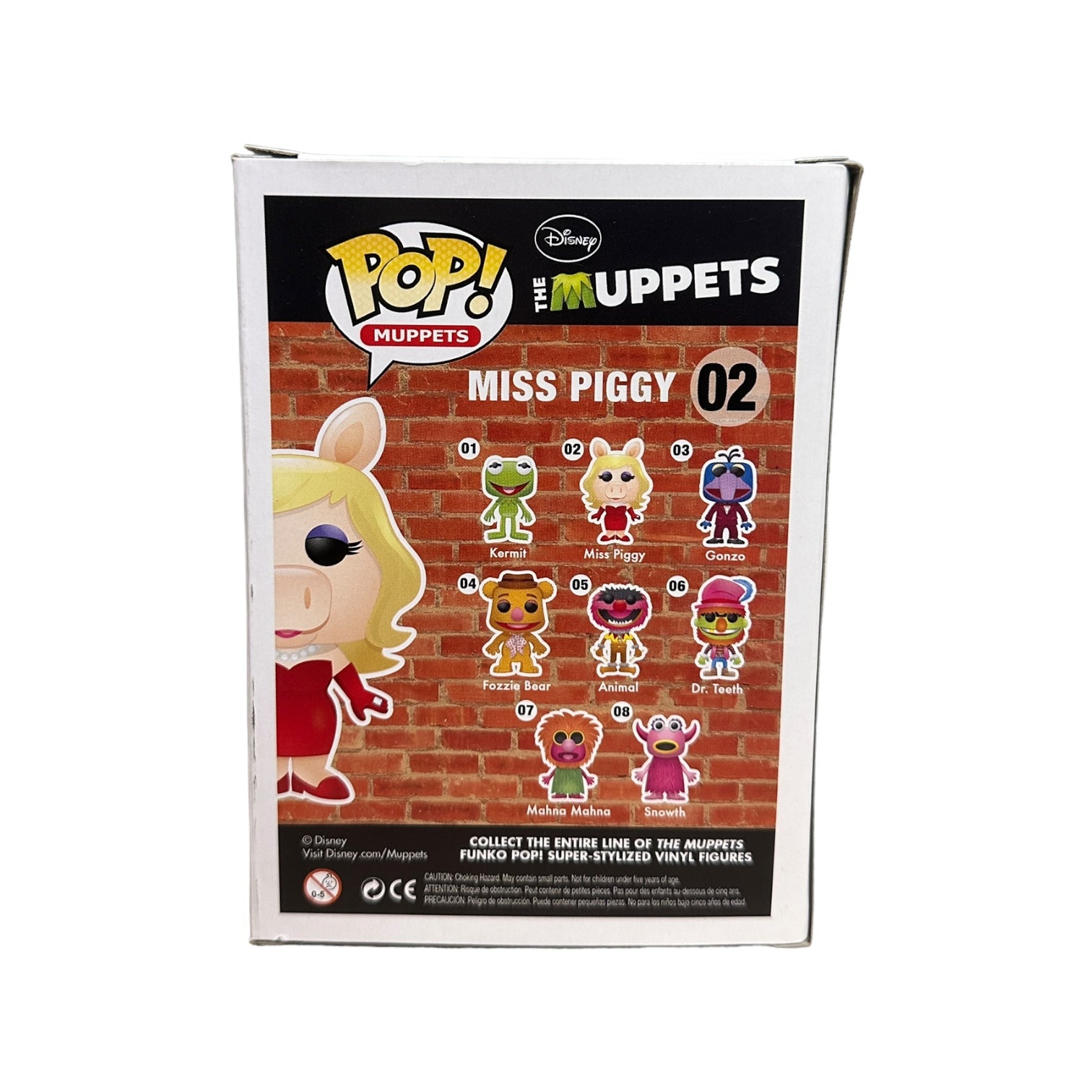 Miss Piggy #02 (Metallic) Funko Pop! - The Muppets - SDCC 2013 Exclusive LE480 Pcs - Condition 8.5/10