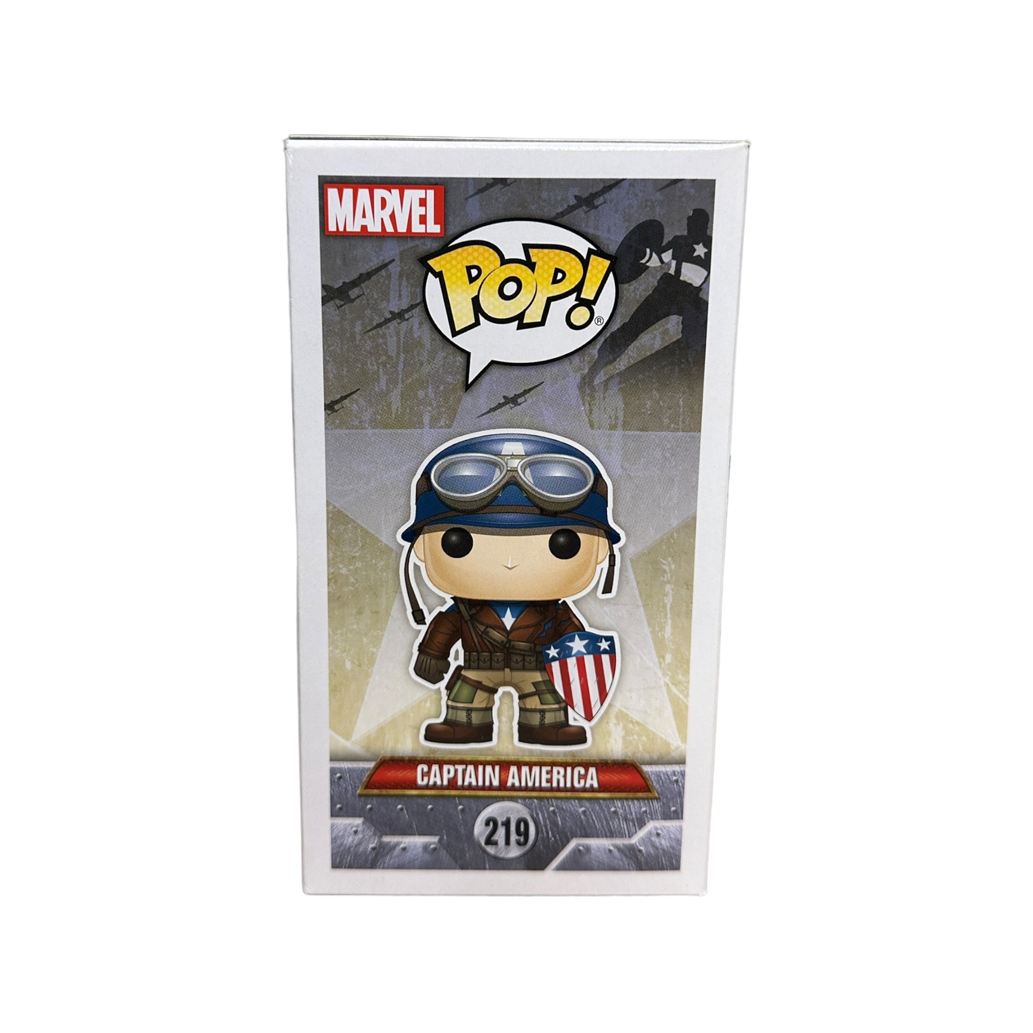 Captain America #219 (WWII) Funko Pop! - Captain America: The First Avenger - ECCC 2017 Official Convention Exclusive - Condition 8.75/10