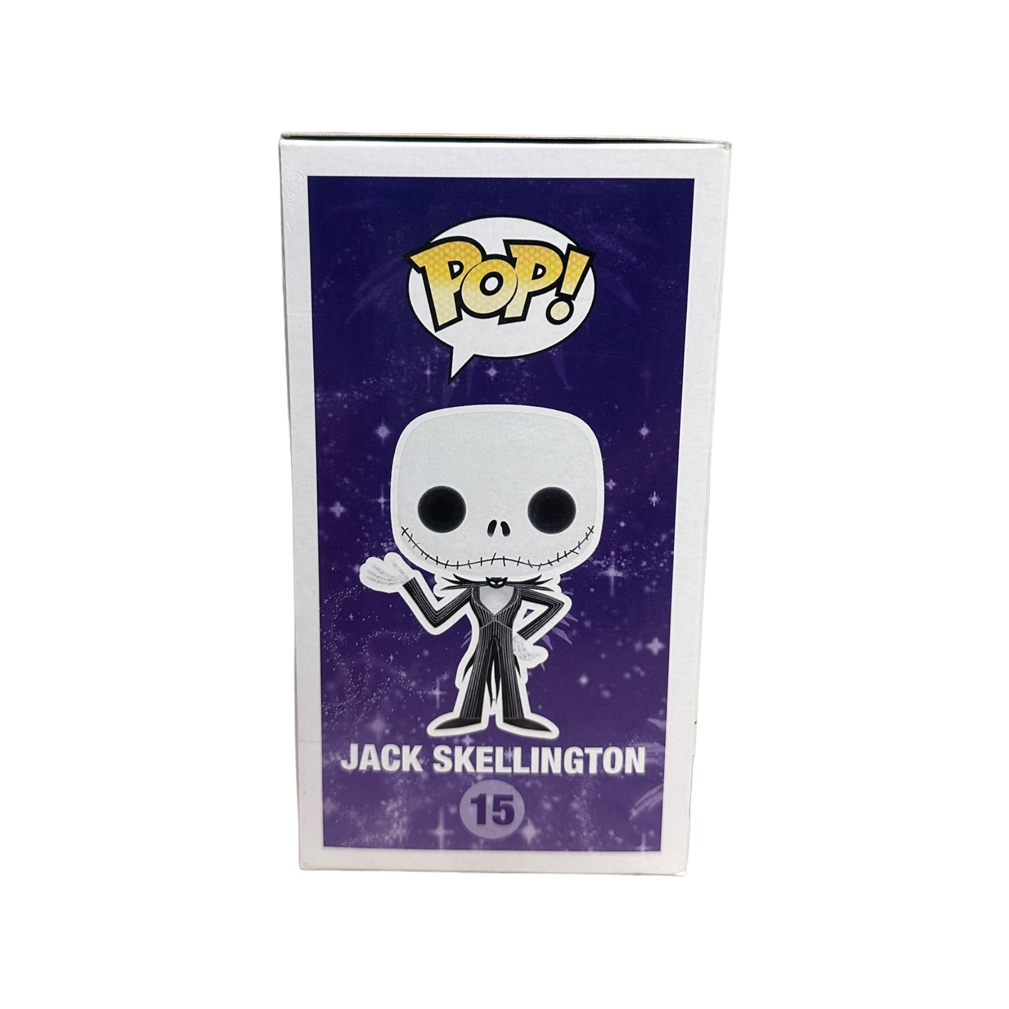 Jack Skellington #15 (Glows in the Dark) Funko Pop! - Disney Series 2 - No Sticker - Condition 8.5/10