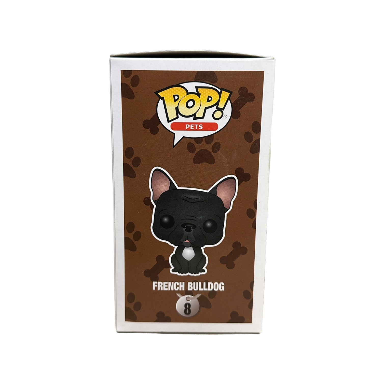 French Bulldog #8 (Gray) Funko Pop! - Pets - 2016 Pop! - Condition 7/10