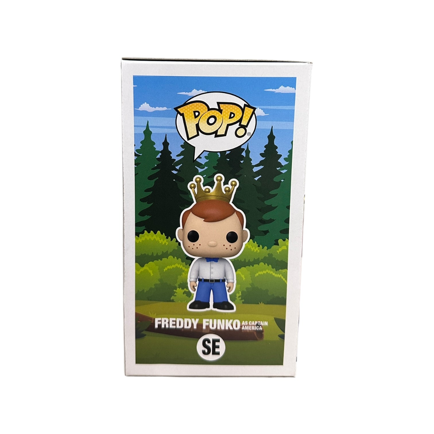 Freddy Funko as Captain America Funko Pop! - Avengers: Infinity War - Camp Fundays 2023 Show Edition LE500 Pcs - Condition 7.5/10