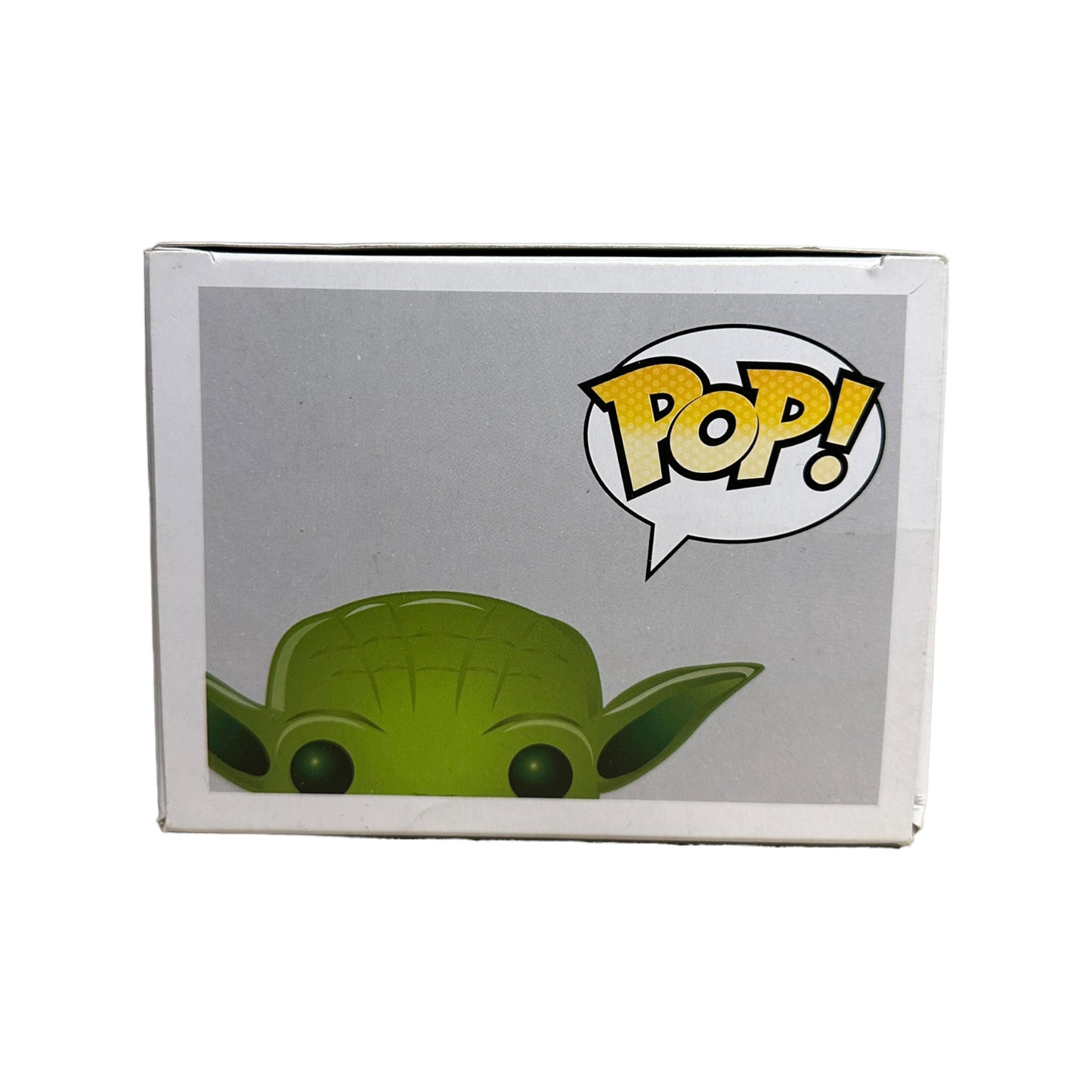 Yoda #02 (Large Writing) Funko Pop! - Star Wars - 2013 Pop! - Condition 6.5/10