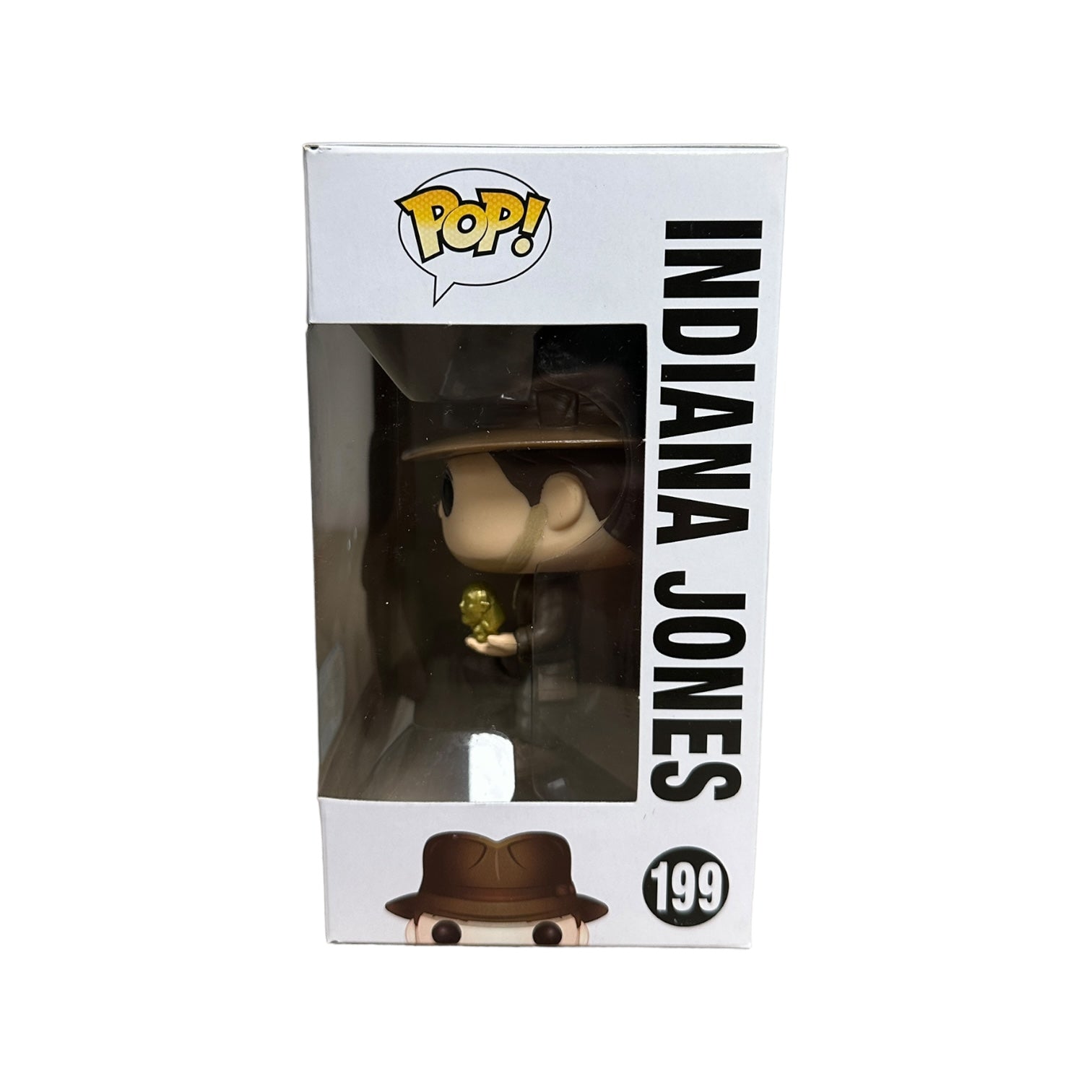 Indiana Jones #199 (w/ Idol) Funko Pop! - Indiana Jones Adventure - SDCC 2016 Exclusive - Condition 8/10