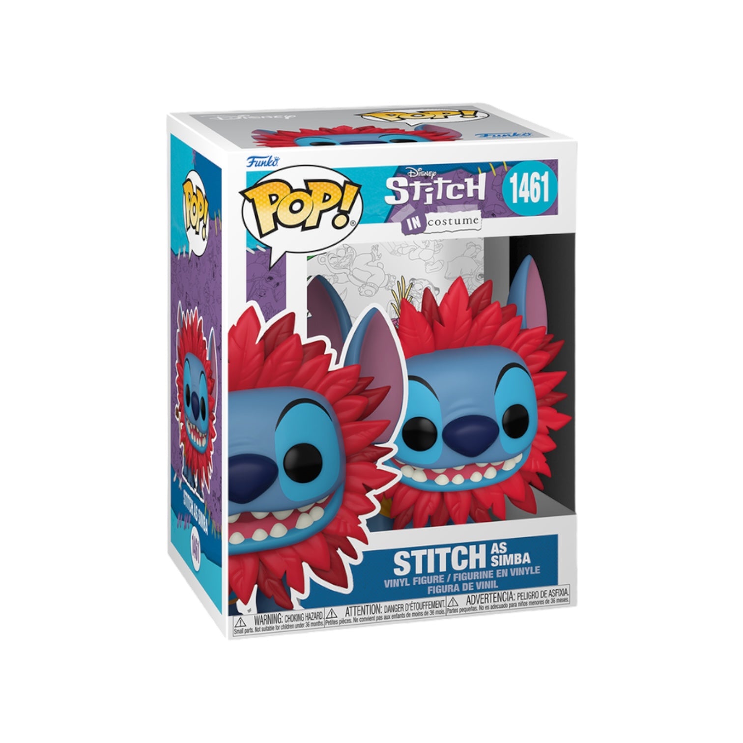 Stitch as Simba #1461 Funko Pop! Stitch in Costume