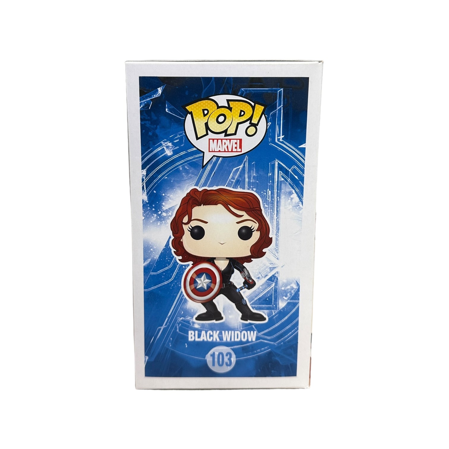 Black Widow #103 (w/ Shield) Funko Pop! - Avengers: Age of Ultron - Underground Toys Exclusive - Condition 8.75/10