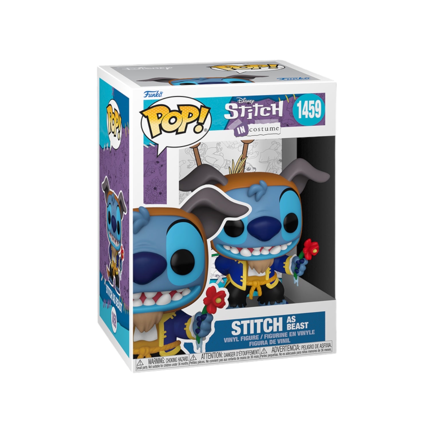 Stitch as Beast #1459 Funko Pop! Stitch in Costume