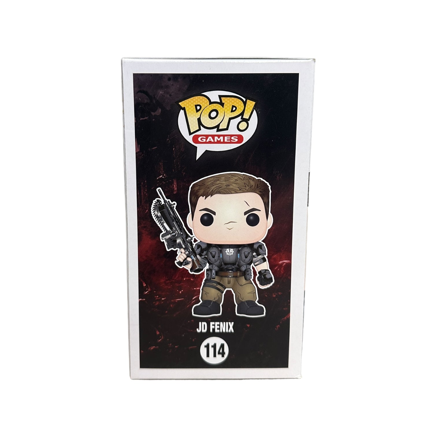 JD Fenix #114 (Glows in the Dark) Funko Pop! - Gear of War - Best Buy Exclusive - Condition 8.75/10