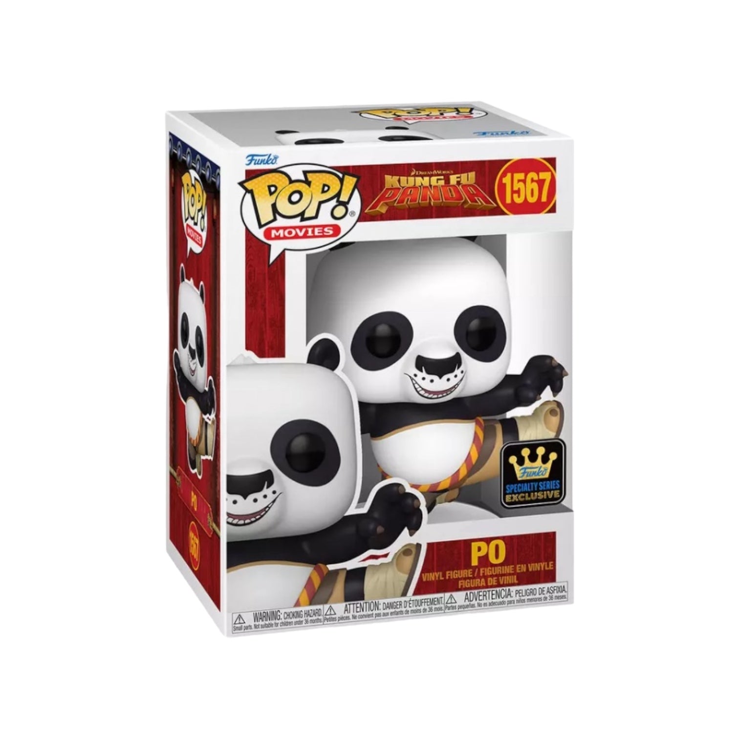 Po #1567 Funko Pop! - Kung Fu Panda - Speciality Series Exclusive - 30th Dreamworks Anniversary