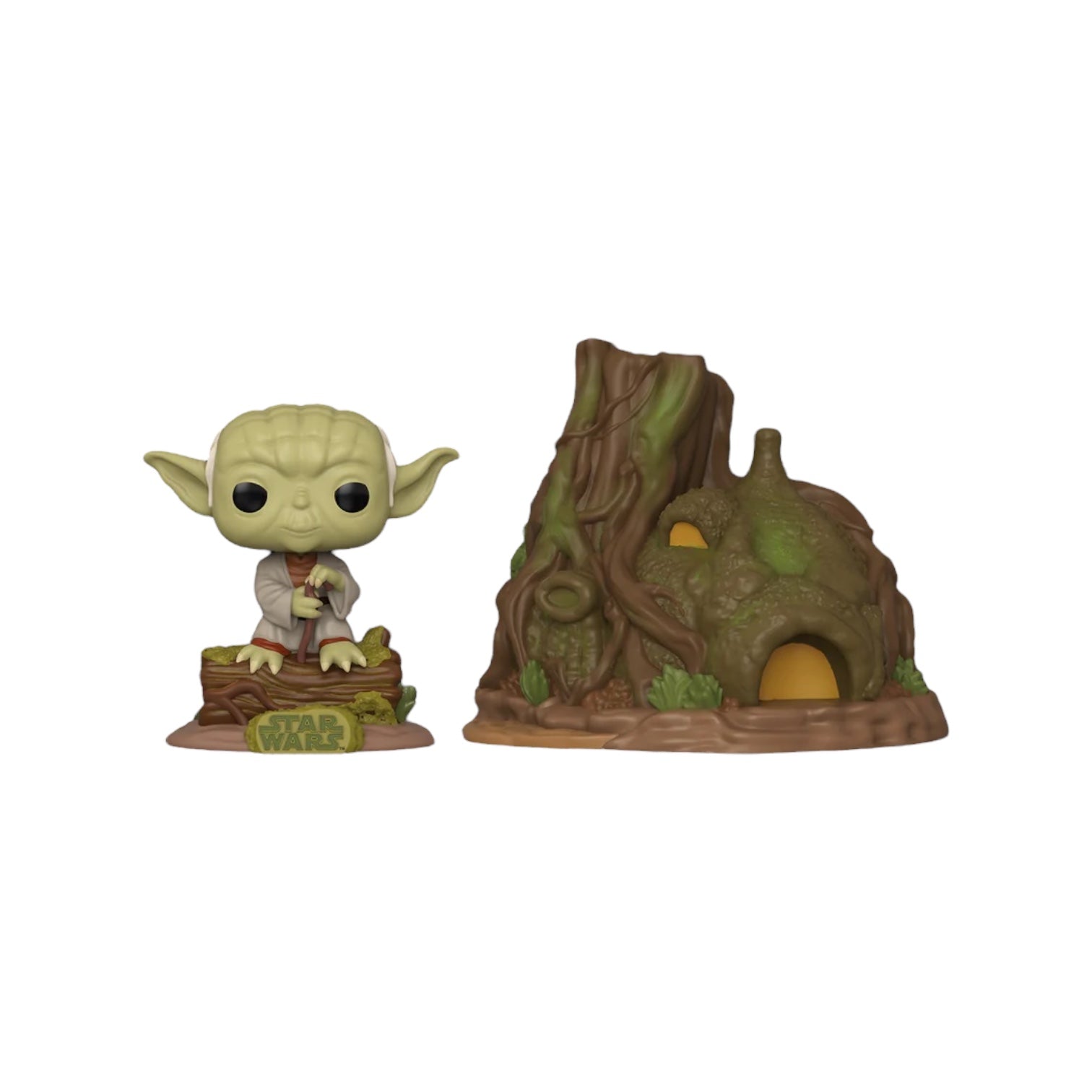 Dagobah yoda with hut sale