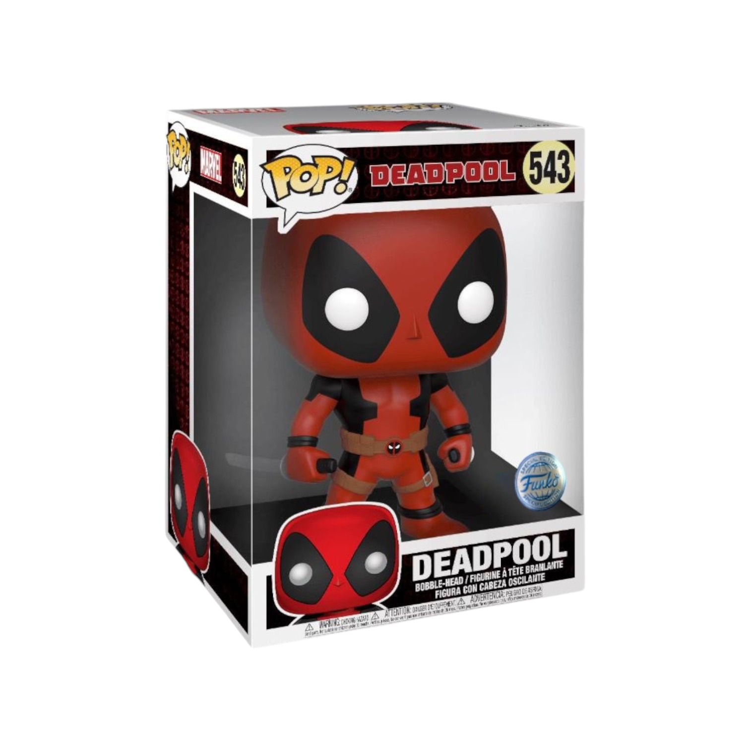 Deadpool #543 Funko 10" Pop - Marvel - Special Edition