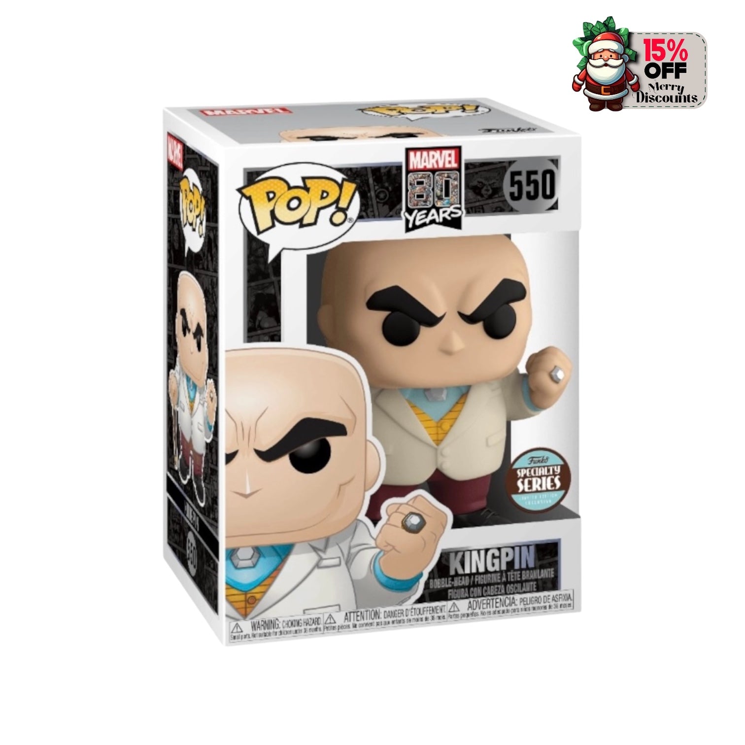 Kingpin #550 Funko Pop! - Marvel 80 Years - Speciality Series