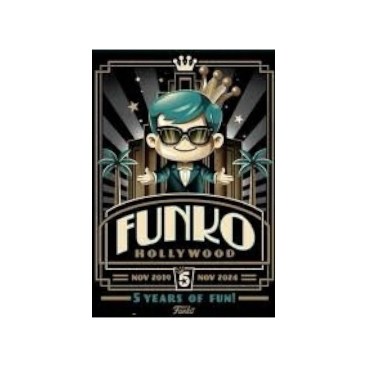 Funko Hollywood Exclusive 5th Anniversary Poster