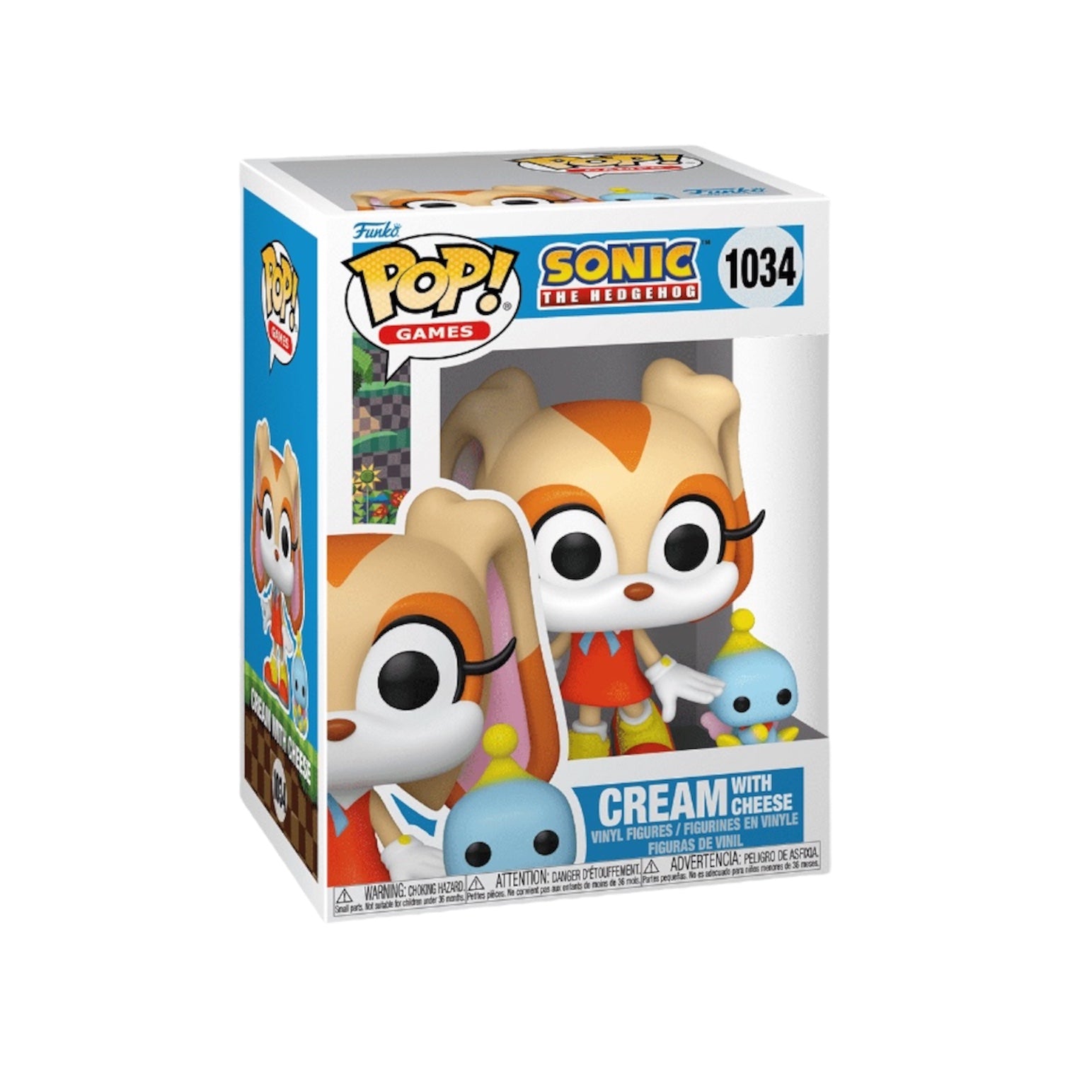 Cream with Cheese #1034 Funko Pop! - Sonic the Hedgehog