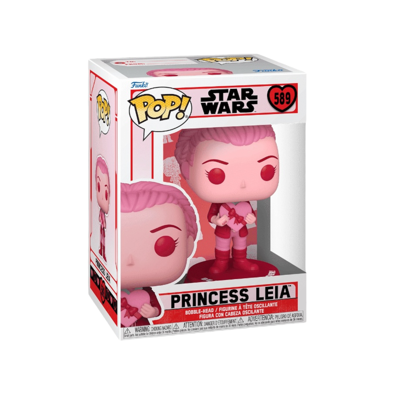 Princess Leia #589 Funko Pop! - Valentines - Star Wars