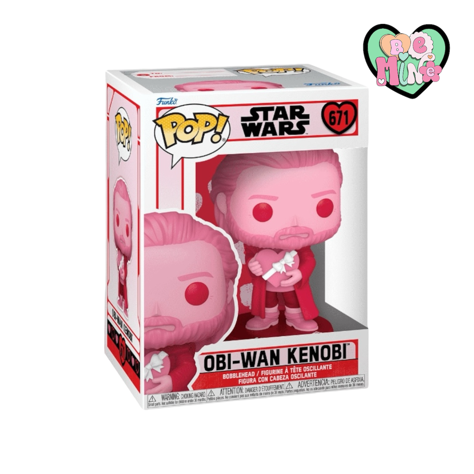 Obi-Wan Kenobi #671 Funko Pop! - Star Wars Valentine