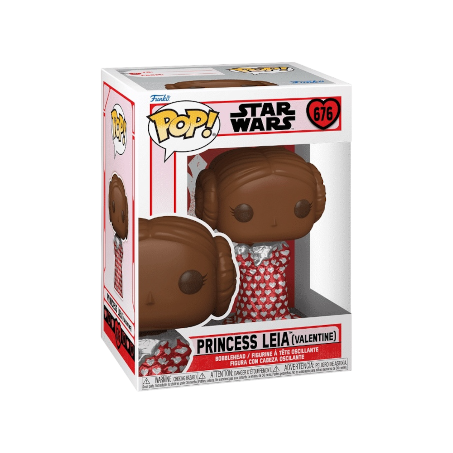 Princess Leia #676 Funko Pop! - Star Wars Valentine