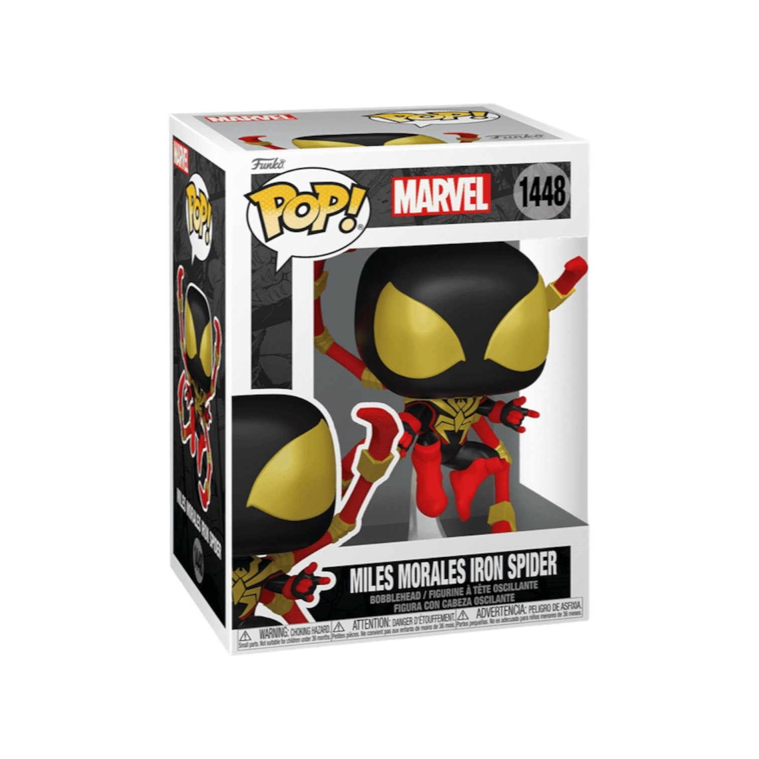 Miles Morales Iron Spider #1448 Funko Pop - Marvel - Chance of Chase