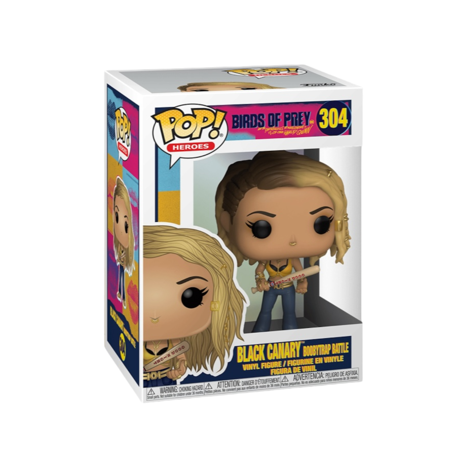 Black Canary Boobytrap Battle #304 Funko Pop! - Birds Of Prey