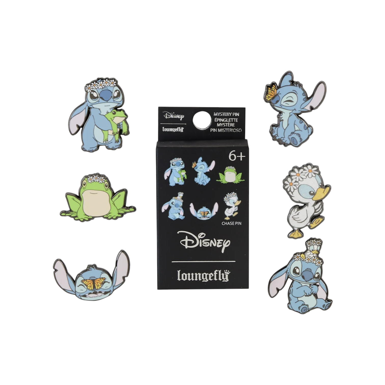 Springtime Stitch Blind Box Pin - Disney - Loungefly Blind Box Pins