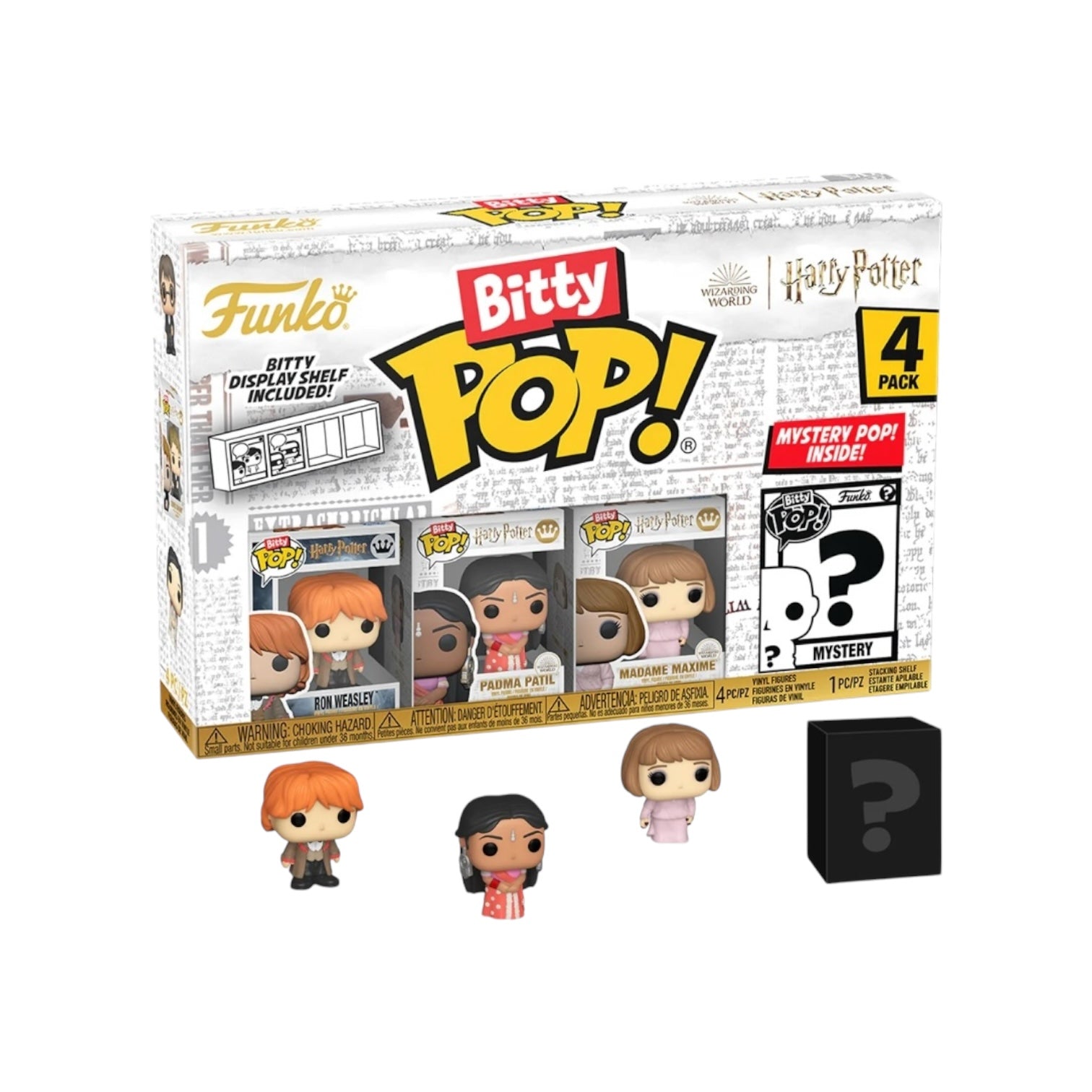 Ron Weasley 4 Pack Funko Bitty Pop! - Harry Potter