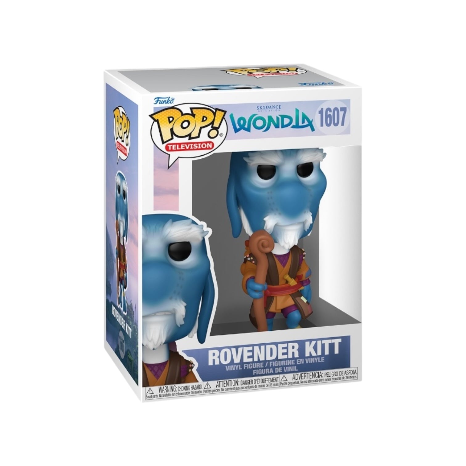 Rovender Kitt #1607 Funko Pop! figure from Wondla, featuring vibrant colors and intricate details, ideal for collectors.