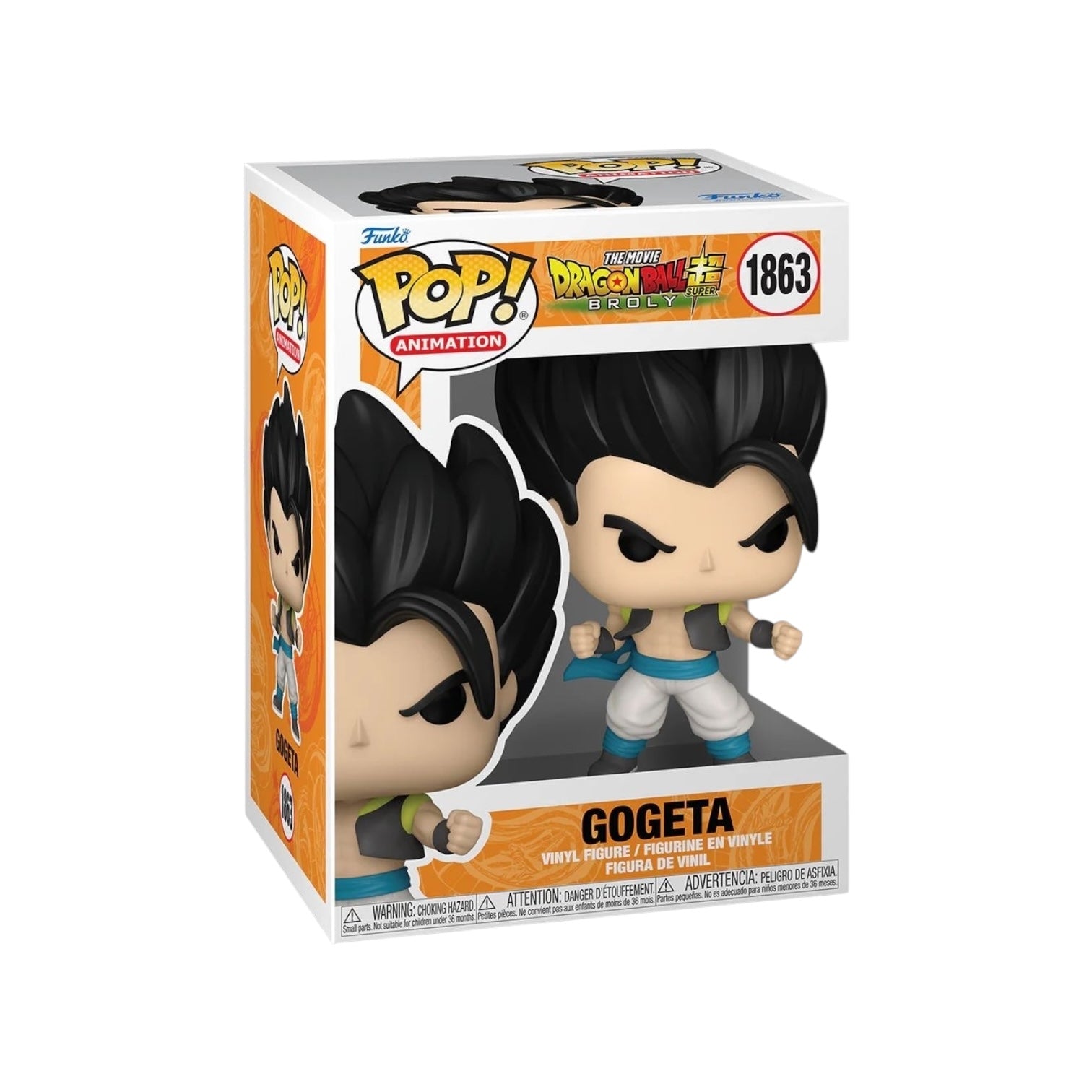 Super Saiyan God Gogeta #1863 Funko Pop! - The Movie Dragon Ball Super: Broly - Chance of Chase - Coming Soon