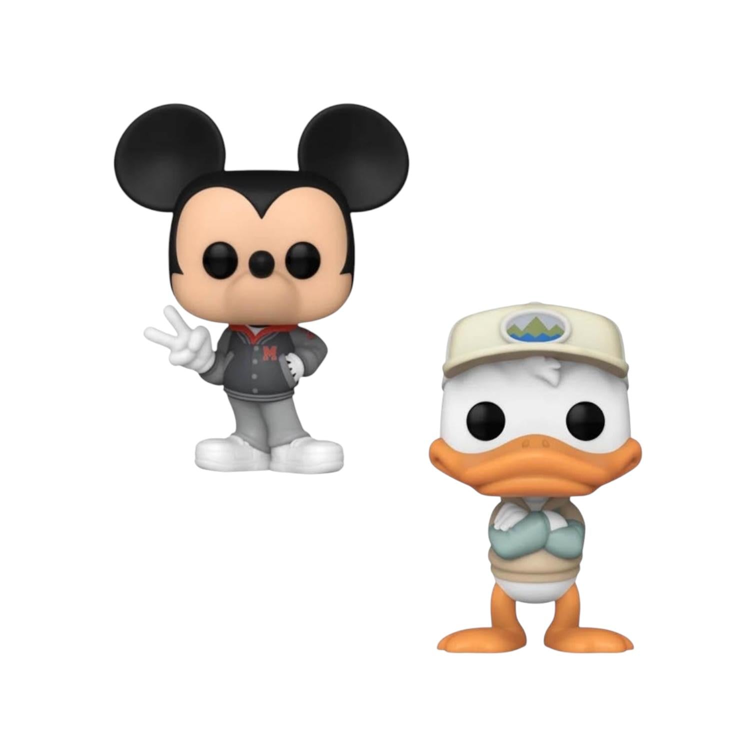 Mickey Mouse #1495 & Donald Duck #1494 - Mickey And Friends Funko Pop! Bundle - Disney