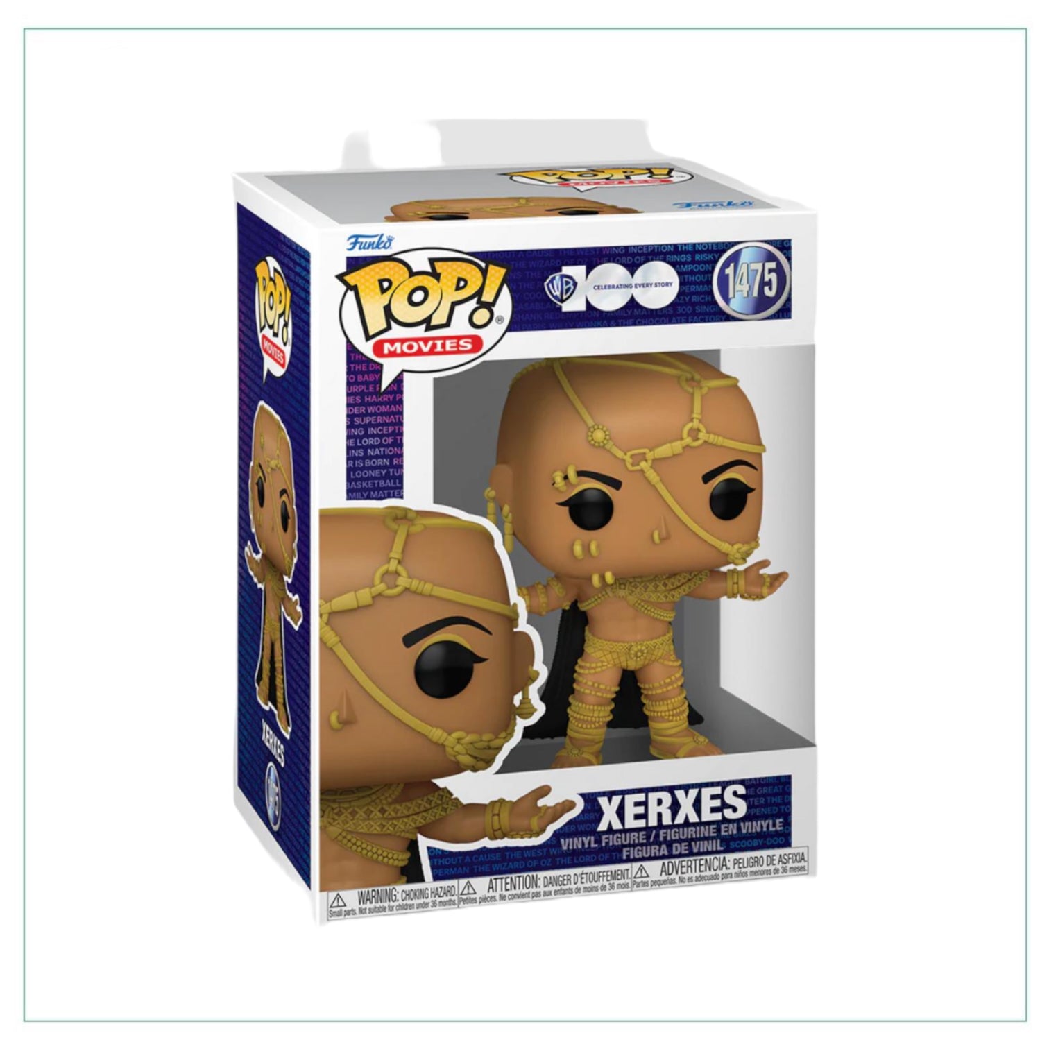 Xerxes #1475 Funko Pop! figure showcasing unique features and bright colors, ideal for display or as a gift for fans.