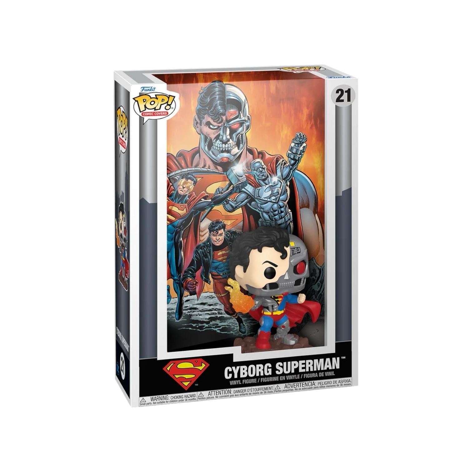 Cyborg Superman #21 Funko Pop Comic Cover - DC Comics