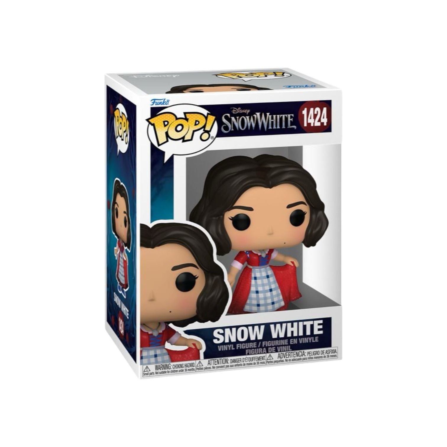 Snow White (Plaid Dress) #1424 Funko Pop - Snow White (Live - Action) - PREORDER