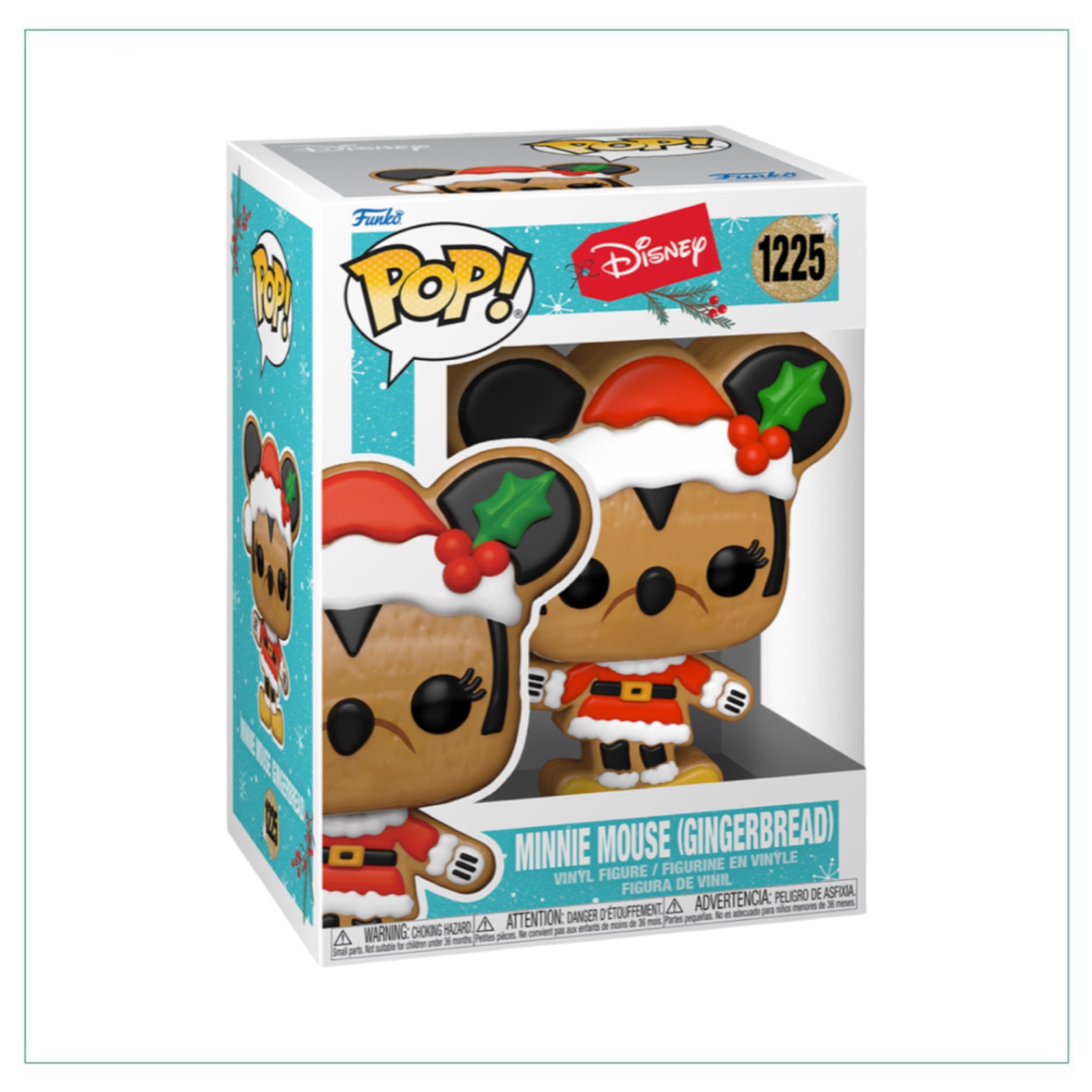 Minnie Mouse (Gingerbread) #1225 Funko Pop! - Disney Holiday