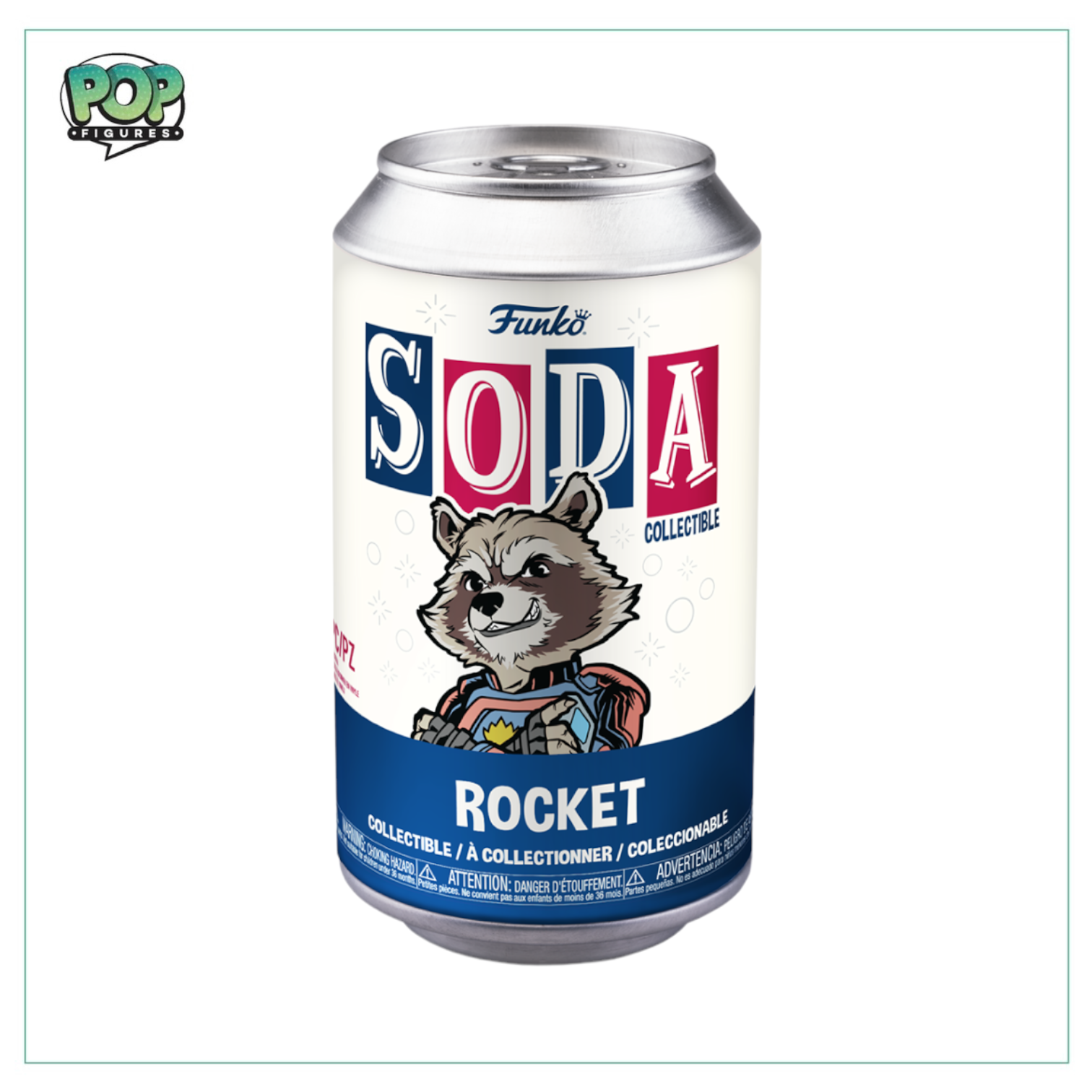 Rocket Funko Soda Vinyl Figure! - Guardians of The Galaxy Vol. 3 - Chance of Chase