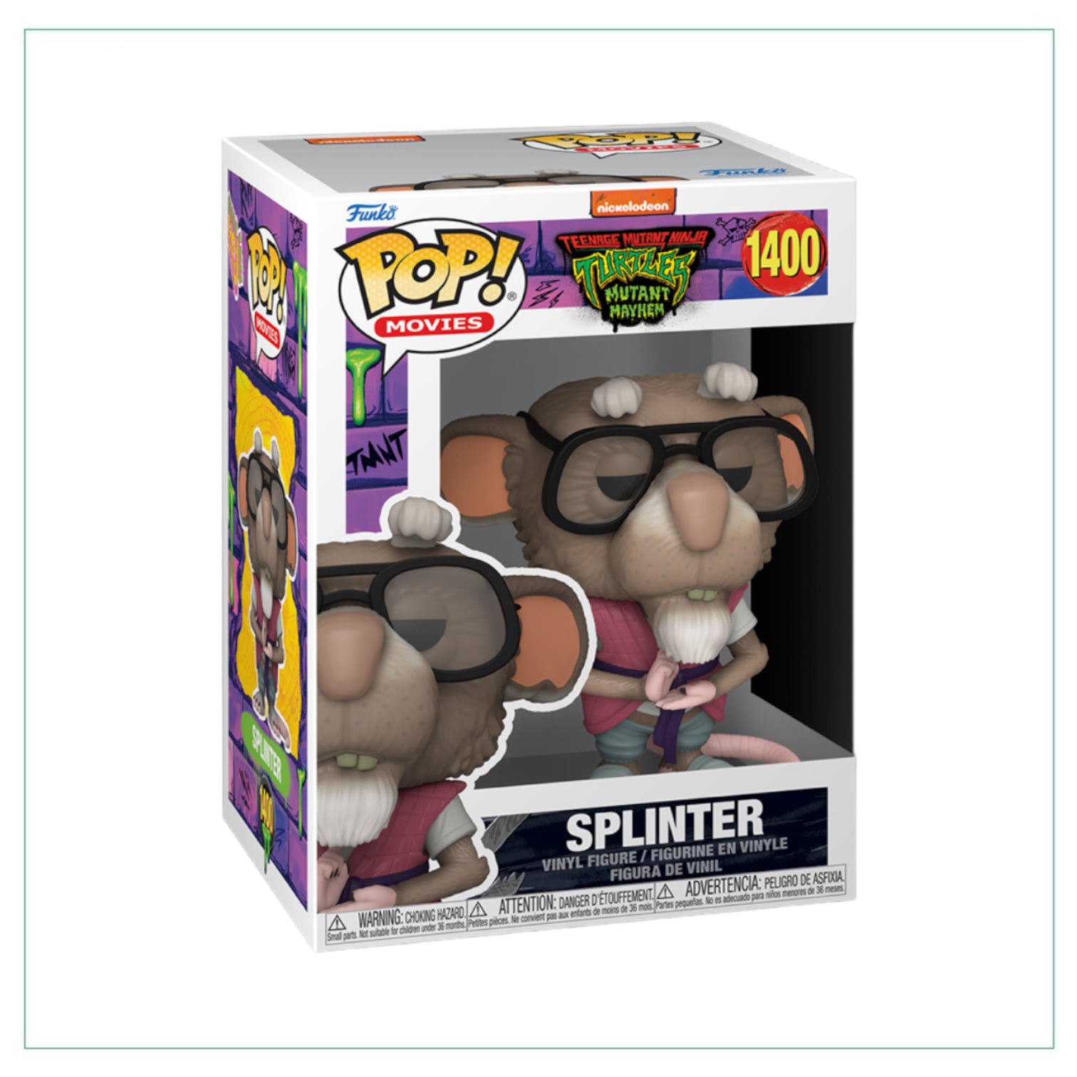 Splinter #1400 Funko Pop! Teenage Mutant Ninja Turtles Mutant Mayhem