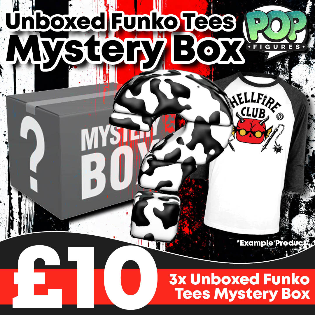 Unboxed Funko Pop Tees Mystery Box