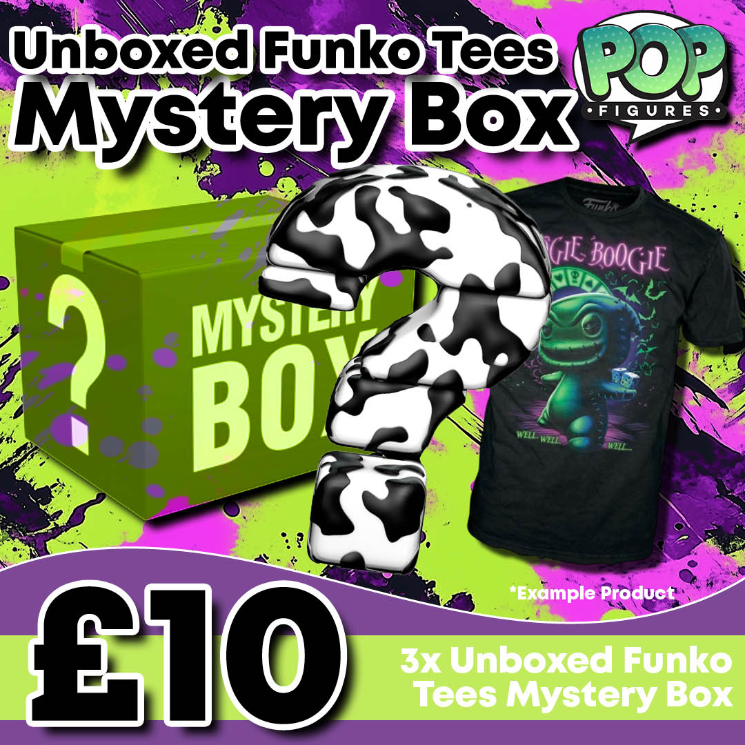 Unboxed Funko Pop Tees Mystery Box