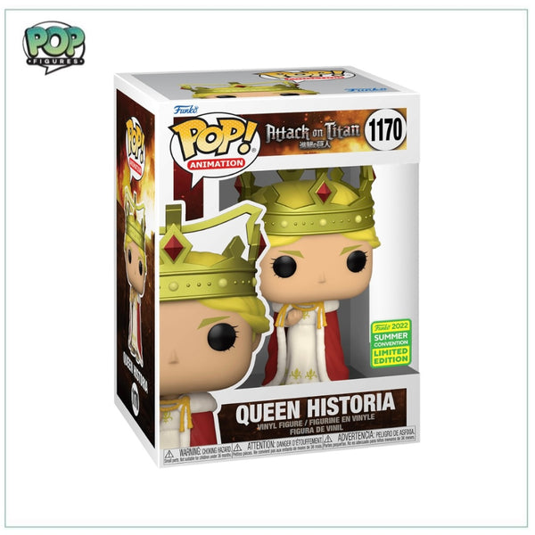 Queen Historia #1170 Funko Pop! - Attack On Titan - SDCC 2022 Shared E